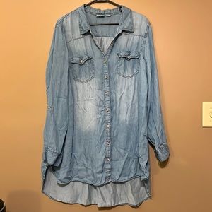Cato Denim long shirt/dress size 22/24